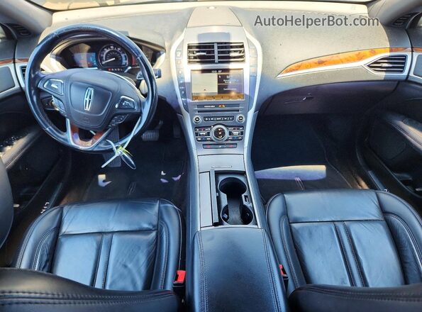 3LN6L5LU3JR608413 2018 LINCOLN MKZ Black წინა პანელის ხედი
