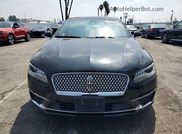 3LN6L5LU3JR608413 2018 LINCOLN MKZ Black წინა ხედი