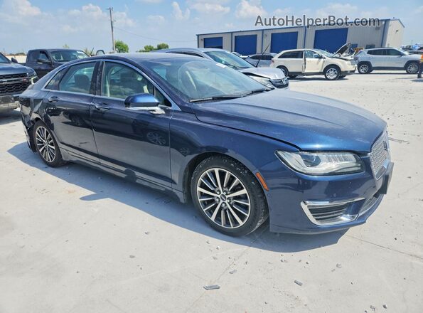 3LN6L5LU4HR637915 2017 LINCOLN MKZ Синий Передняя правая четверть