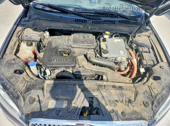 3LN6L5LU4HR637915 2017 LINCOLN MKZ Синий Вид задней части салона