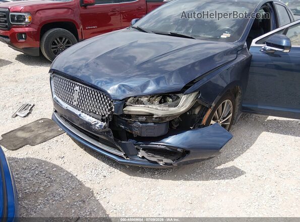 3LN6L5LU5HR649880 2017 LINCOLN MKZ HYBRID Синий Вид спереди