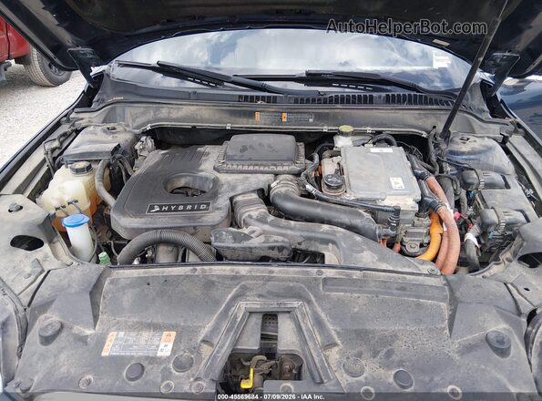 3LN6L5LU5HR649880 2017 LINCOLN MKZ HYBRID Синий Вид сзади