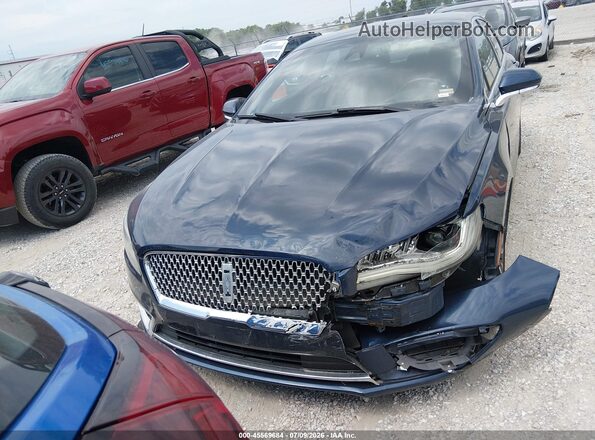 3LN6L5LU5HR649880 2017 LINCOLN MKZ HYBRID Синий Вид щитка приборов