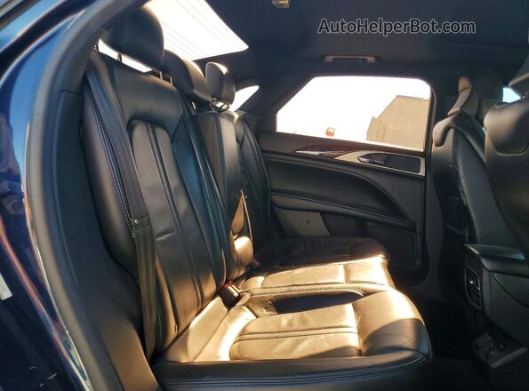 3LN6L5LU6HR602180 2017 LINCOLN MKZ Blue უკანა სავარძლების ხედი