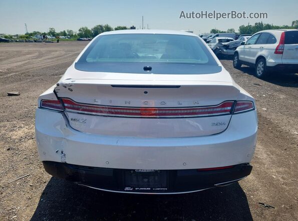 3LN6L5LU7JR608818 2018 LINCOLN MKZ White Widok z tyłu