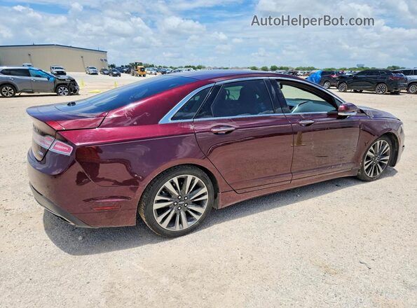 3LN6L5LU9HR608376 2017 LINCOLN MKZ Purple Հետևի աջ