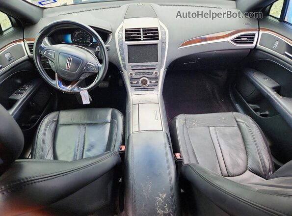3LN6L5LU9HR608376 2017 LINCOLN MKZ Purple Առջևի վահանակի տեսք