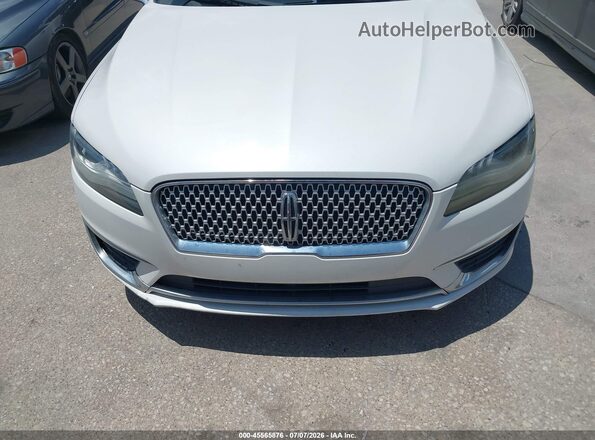 3LN6L5LUXHR602618 2017 LINCOLN MKZ HYBRID White Vista frontal