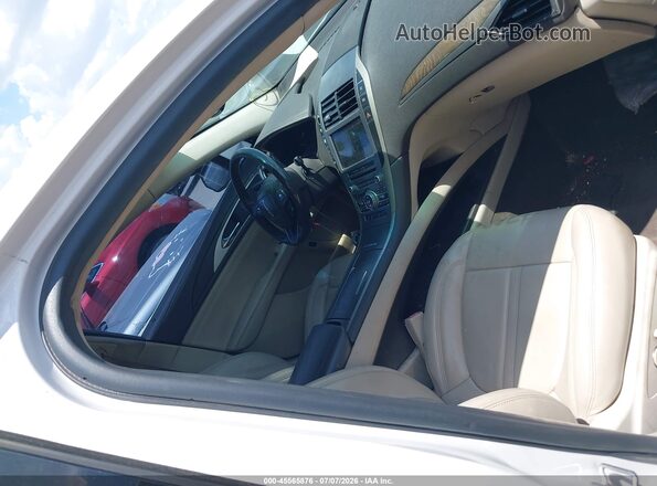 3LN6L5LUXHR602618 2017 LINCOLN MKZ HYBRID White Vista interior delantera
