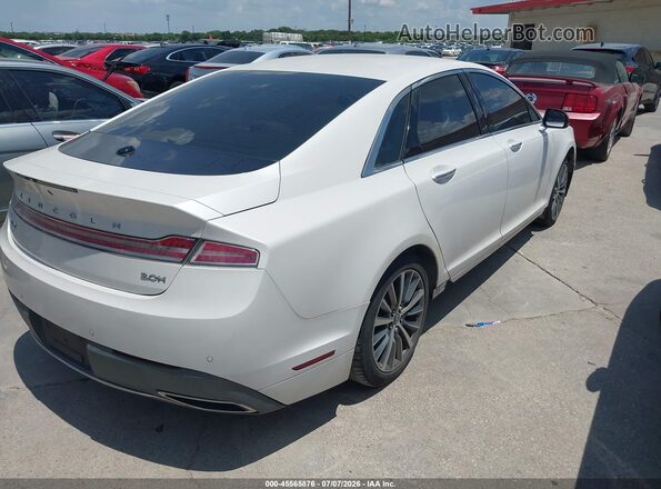 3LN6L5LUXHR602618 2017 LINCOLN MKZ HYBRID White Trasero derecho