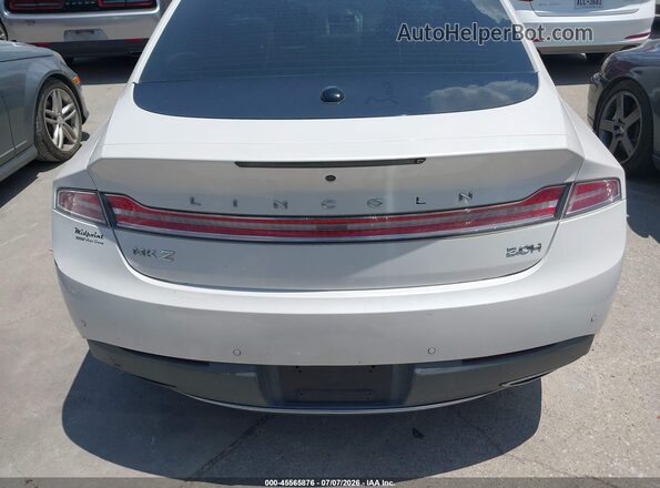 3LN6L5LUXHR602618 2017 LINCOLN MKZ HYBRID White 