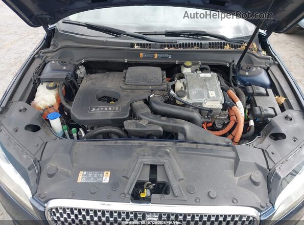3LN6L5MU3HR609800 2017 LINCOLN MKZ HYBRID Blue Vista trasera