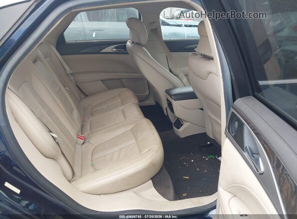 3LN6L5MU3HR609800 2017 LINCOLN MKZ HYBRID Blue Vista de la etiqueta del VIN