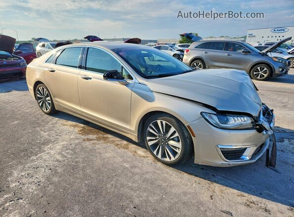 3LN6L5MU4HR627478 2017 LINCOLN MKZ Tan Передня права чверть