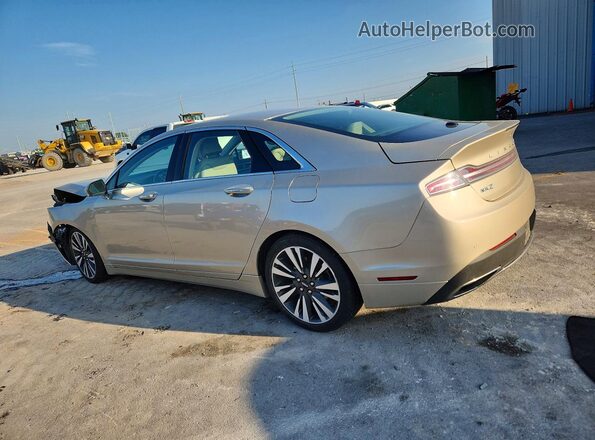 3LN6L5MU4HR627478 2017 LINCOLN MKZ Tan Задня ліва чверть