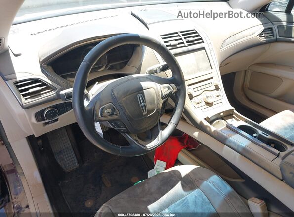 3LN6L5MU6HR660725 2017 LINCOLN MKZ HYBRID Burgundy 