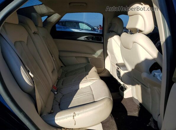 3LN6L5MU7JR618232 2018 LINCOLN MKZ Синий Вид задних сидений