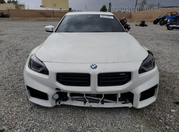 3MF13DM01P8D73896 2023 BMW M2 White Vista frontal