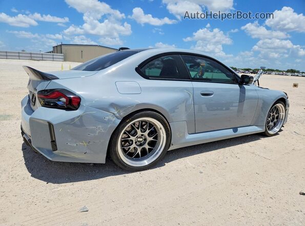 3MF13DM03R8E06285 2024 BMW M2 Gray უკანა მარჯვენა
