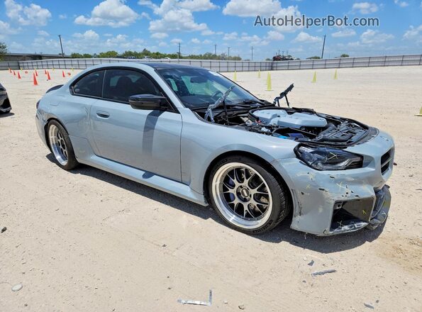 3MF13DM03R8E06285 2024 BMW M2 Gray წინა მარჯვენა