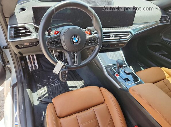 3MF13DM03R8E06285 2024 BMW M2 Gray წინა პანელის ხედი