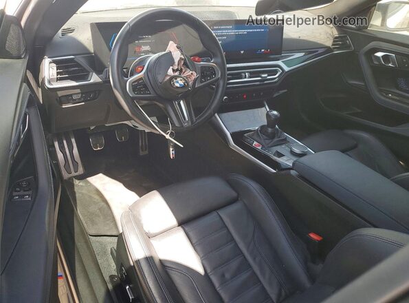3MF13DM04R8E45080 2024 BMW M2 White Widok deski rozdzielczej