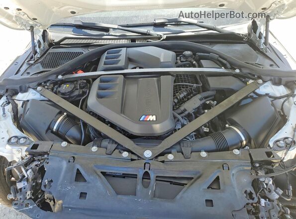 3MF13DM04R8E45080 2024 BMW M2 White Widok wnętrza z tyłu