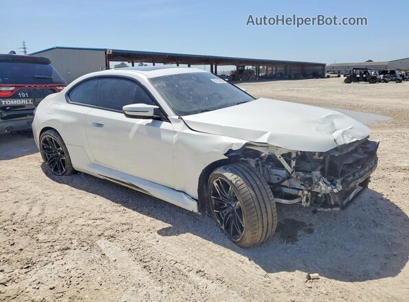 3MF13DM04R8E45080 2024 BMW M2 White Przód prawy