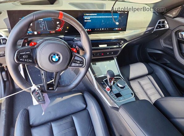 3MF23DM01S8E97776 2025 BMW M2 Black წინა პანელის ხედი