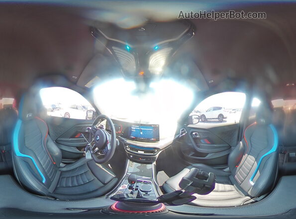 3MF23DM01S8E97776 2025 BMW M2 Black VIN კოდის სტიკერის ხედი