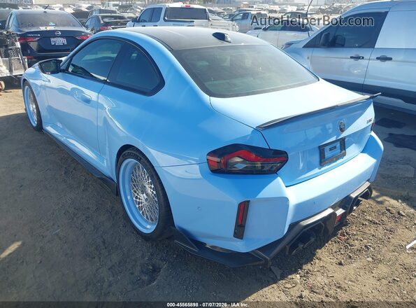 3MF23DM01S8F08582 2025 BMW M2 Light Blue უკანა მარცხენა