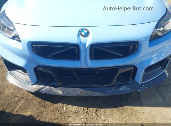 3MF23DM01S8F08582 2025 BMW M2 Light Blue წინა ხედი