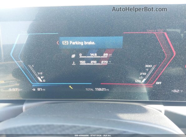 3MF23DM01S8F08582 2025 BMW M2 Light Blue უკანა სავარძლების ხედი