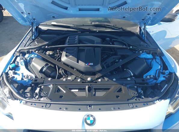 3MF23DM01S8F08582 2025 BMW M2 Light Blue უკანა ხედი