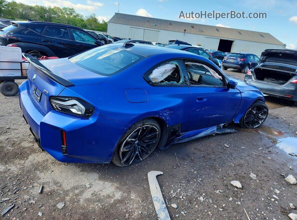 3MF23DM0XS8F81594 2025 BMW M2 Blue უკანა მარჯვენა