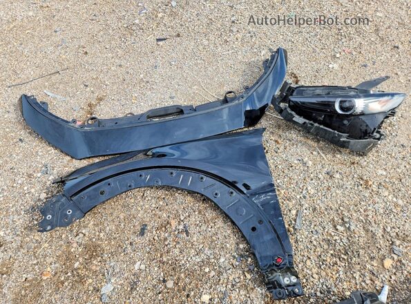 3MVDMABL3MM316027 2021 MAZDA CX-30 Black Engine compartment view
