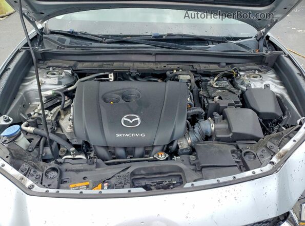 3MVDMABL8MM235332 2021 MAZDA CX-30 Silver Vista del compartimento del motor