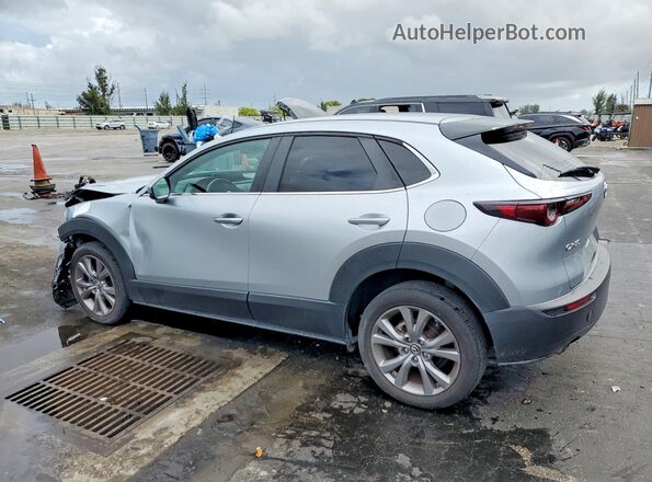 3MVDMABL8MM235332 2021 MAZDA CX-30 Silver Trasero izquierdo
