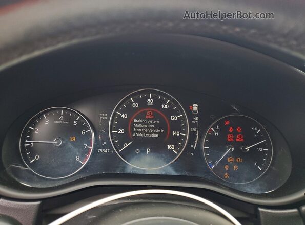 3MVDMABL8MM235332 2021 MAZDA CX-30 Silver Vista del cuadro de instrumentos