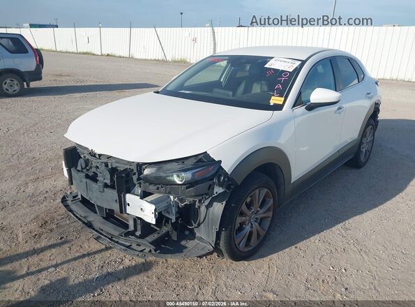 3MVDMABL8MM257136 2021 MAZDA CX-30 White Przód lewy