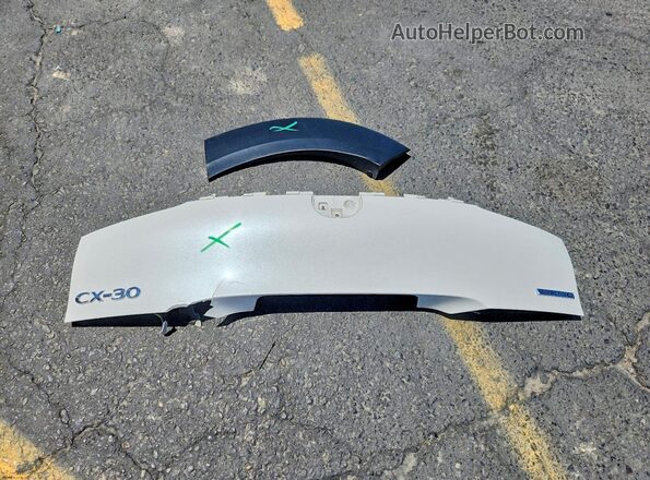 3MVDMABL9MM272227 2021 MAZDA CX-30 White VIN კოდის სტიკერის ხედი