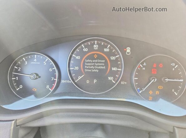 3MVDMACL7MM251018 2021 MAZDA CX-30 Red ხელსაწყოთა პანელის ხედი