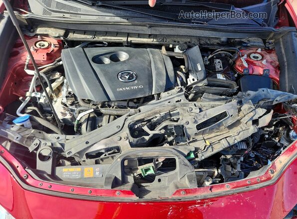 3MVDMACL7MM251018 2021 MAZDA CX-30 Red უკანა სალონის ხედი