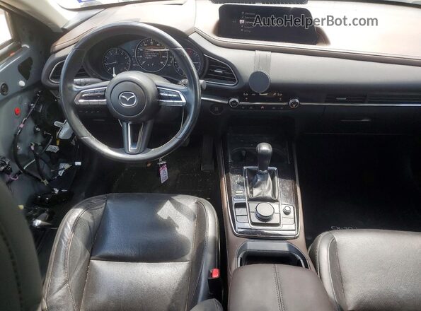 3MVDMADL0MM319707 2021 MAZDA CX-30 Blue Dashboard view
