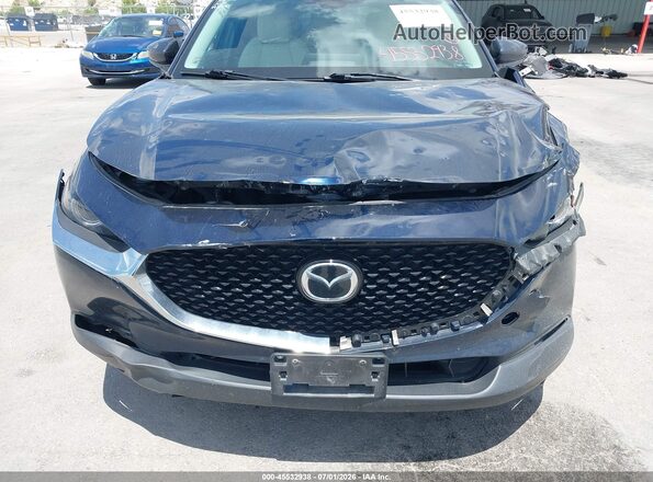 3MVDMADL6MM271016 2021 MAZDA CX-30 Dark Blue Front view