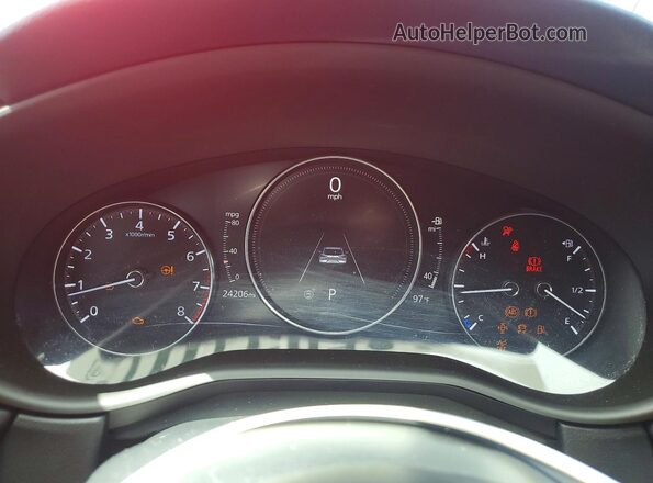 3MVDMADL9LM110626 2020 MAZDA CX-30 Красный Вид щитка приборов