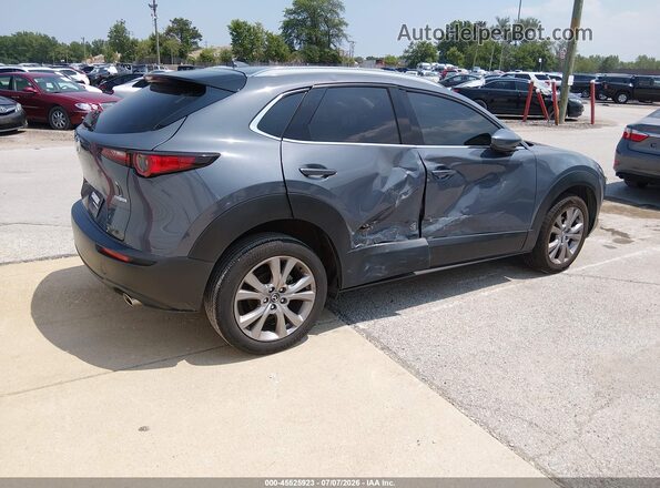 3MVDMADM6MM233746 2021 MAZDA CX-30 Silver Trasero derecho