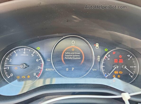 3MVDMAEM2LM128327 2020 MAZDA CX-30 White Սարքավորումների վահանակի տեսք