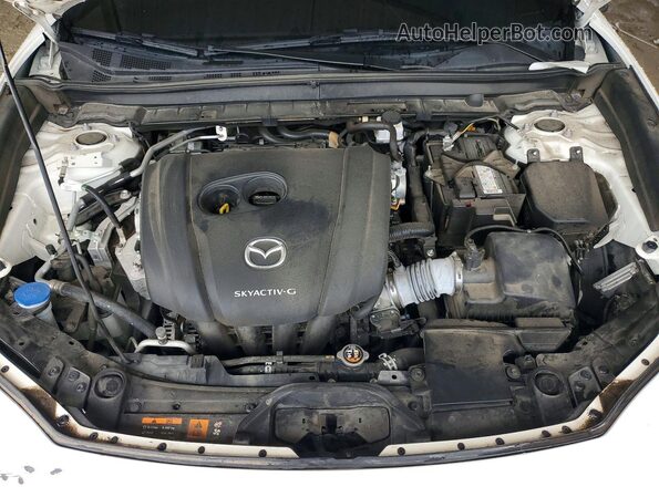 3MVDMAEM3LM101931 2020 MAZDA CX-30 White Vista del compartimento del motor