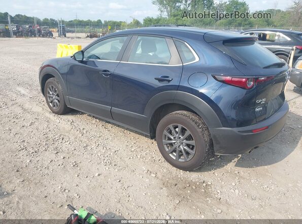 3MVDMBAL1NM419018 2022 MAZDA CX-30 Blue Rear left